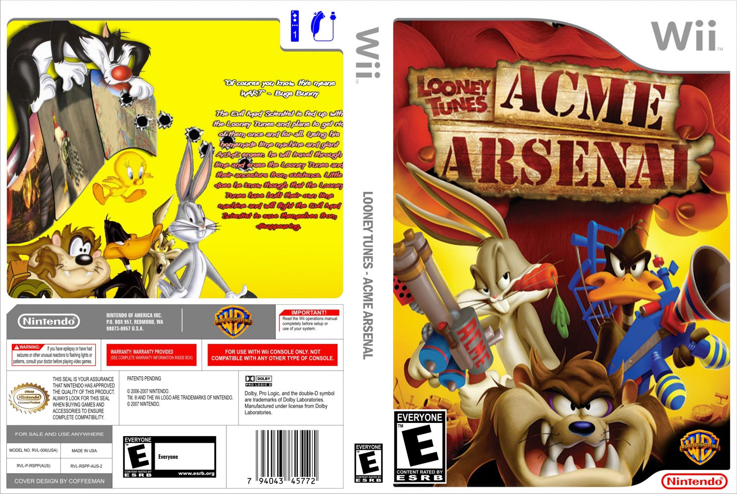 Looney Tunes: Acme Arsenal All Cutscenes Full Game Movie