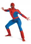 muscle chest adult spiderman costume