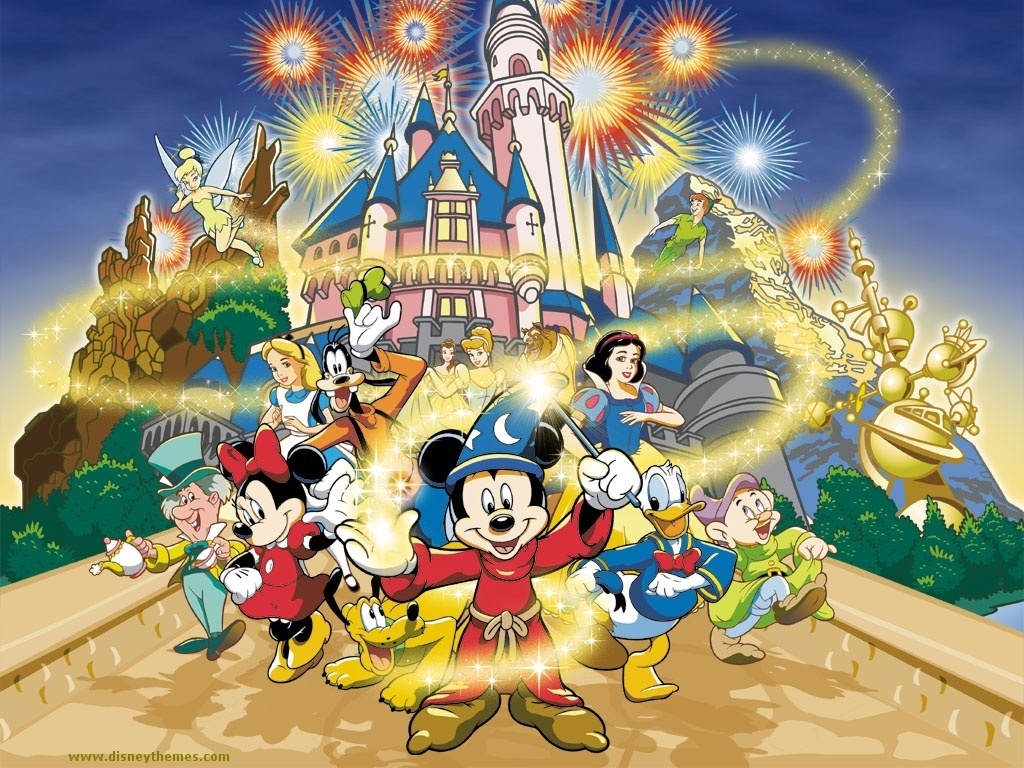 mickey Mouse and Friends Wallpaper disney