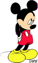 mickey Mouse coy