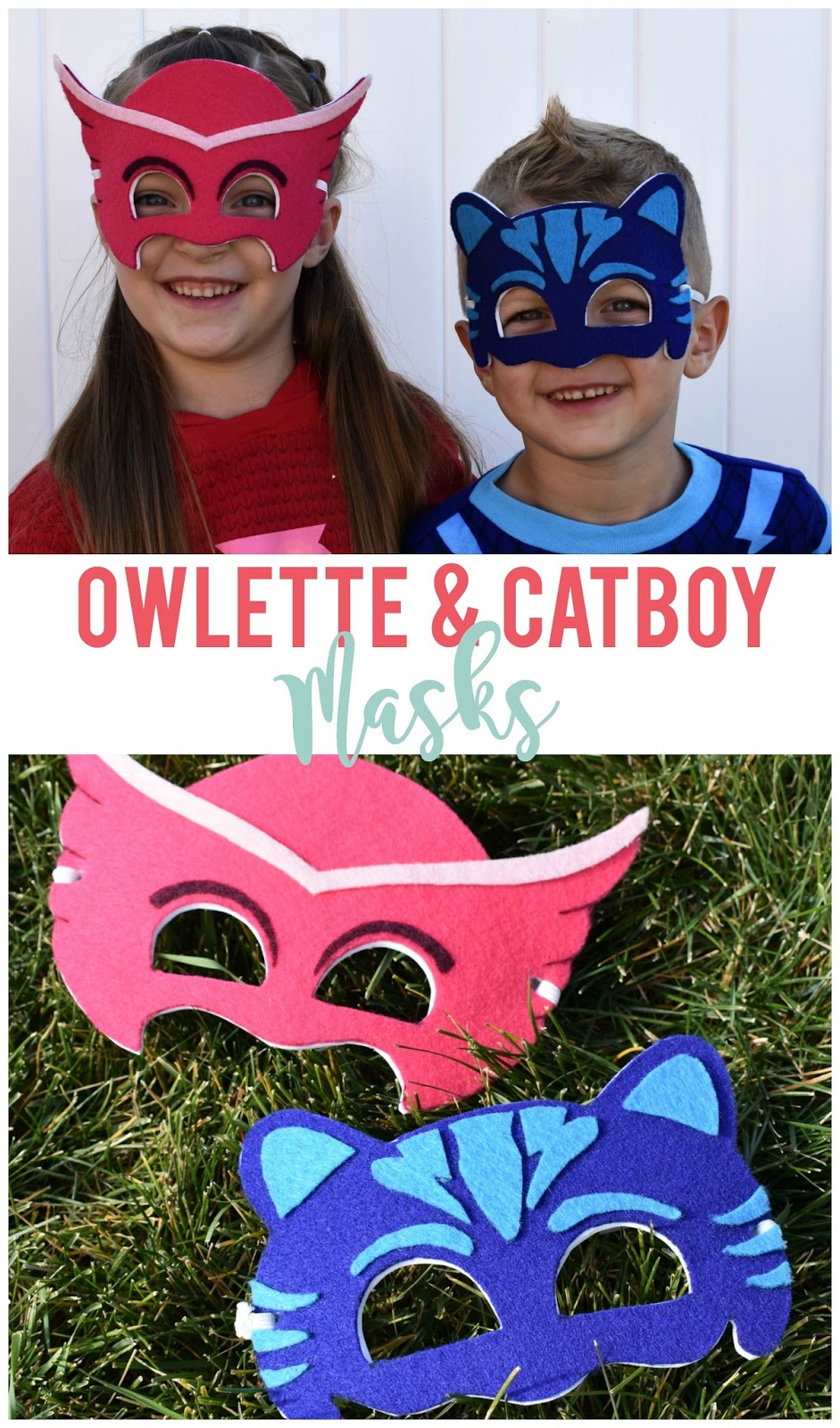 owlette and cat boy pj masks diy