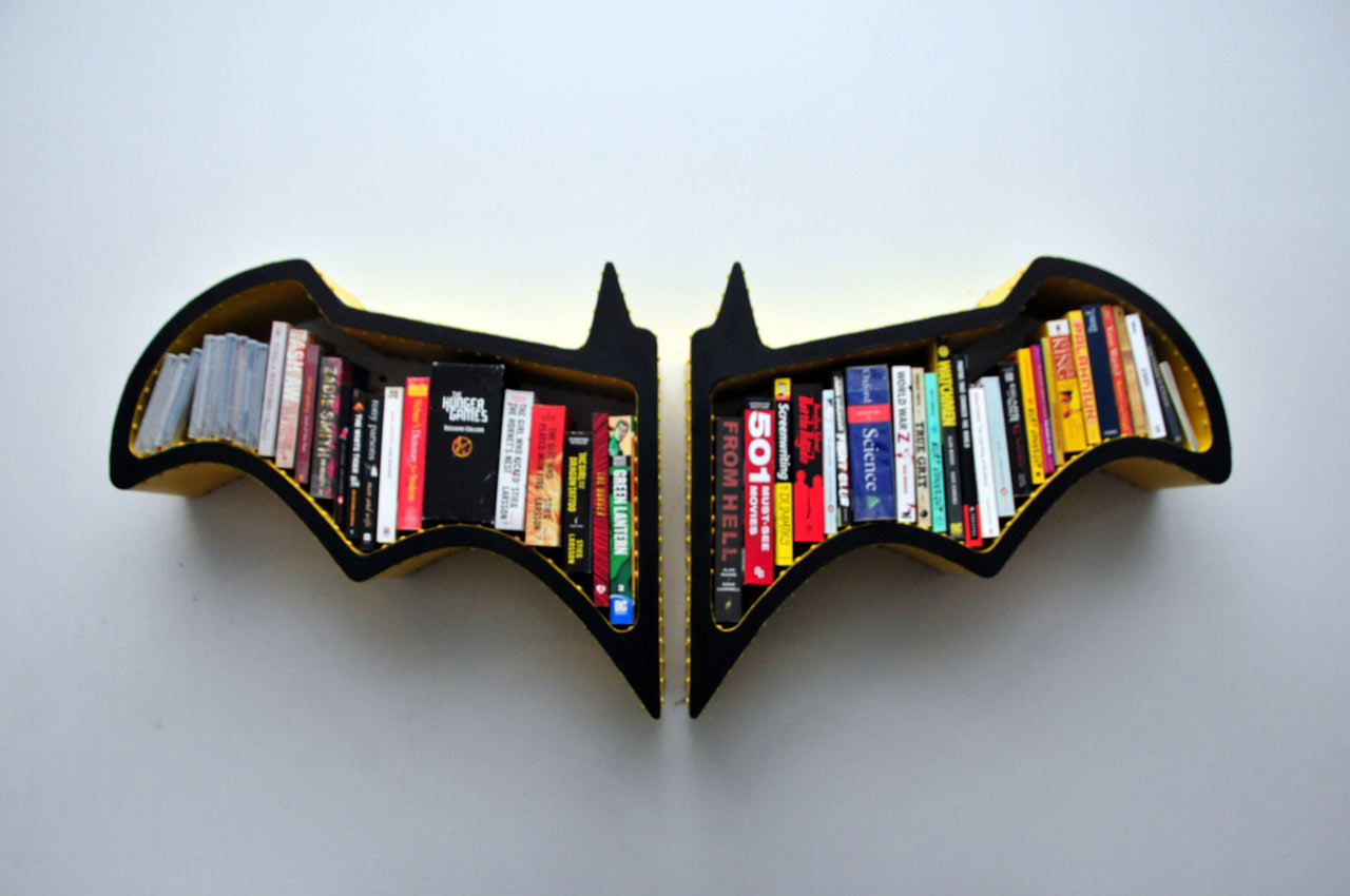 batman bookshelf
