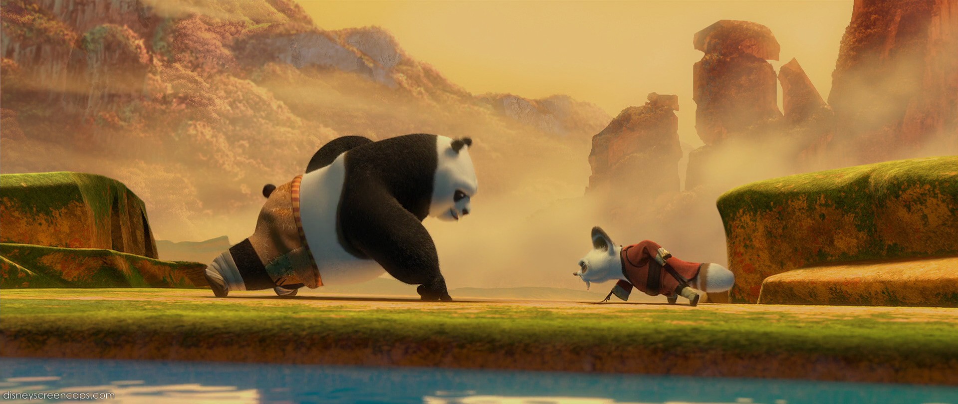 Training Po kung fu panda desktop