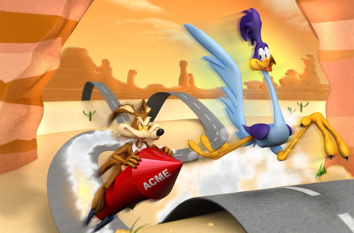 ROAD RUNNER AND COYOTE