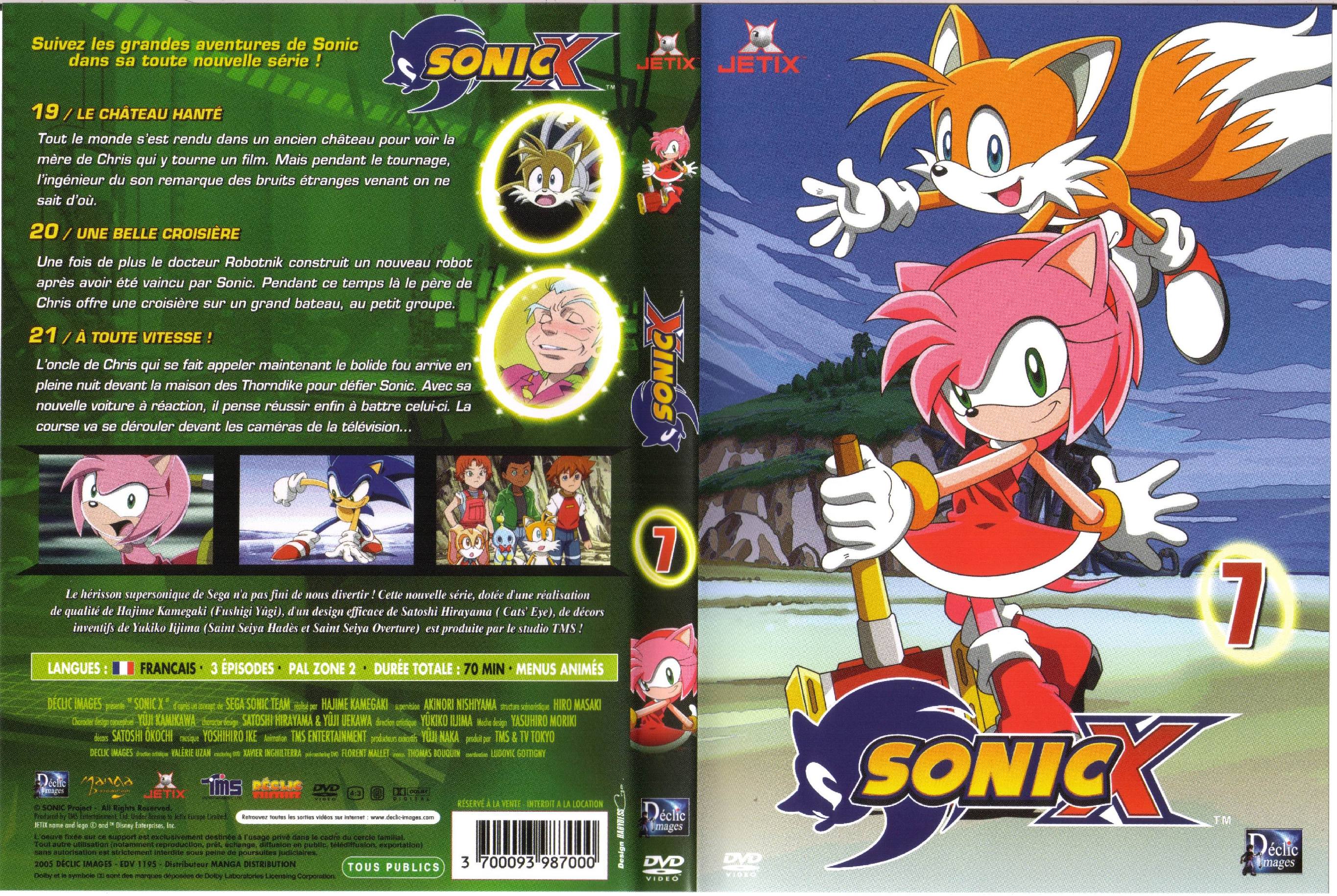 Sonic x dvd