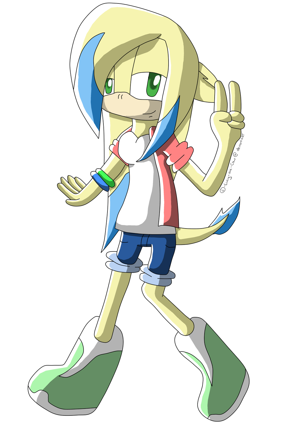 lucy new style sonic x