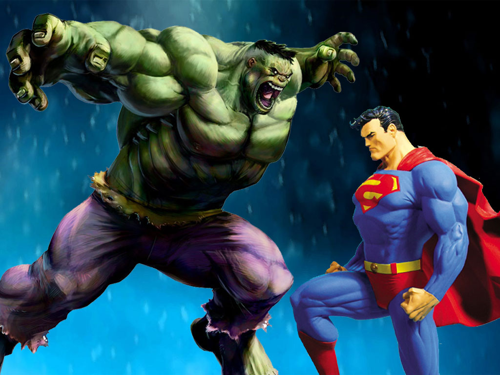 hulk vs superman