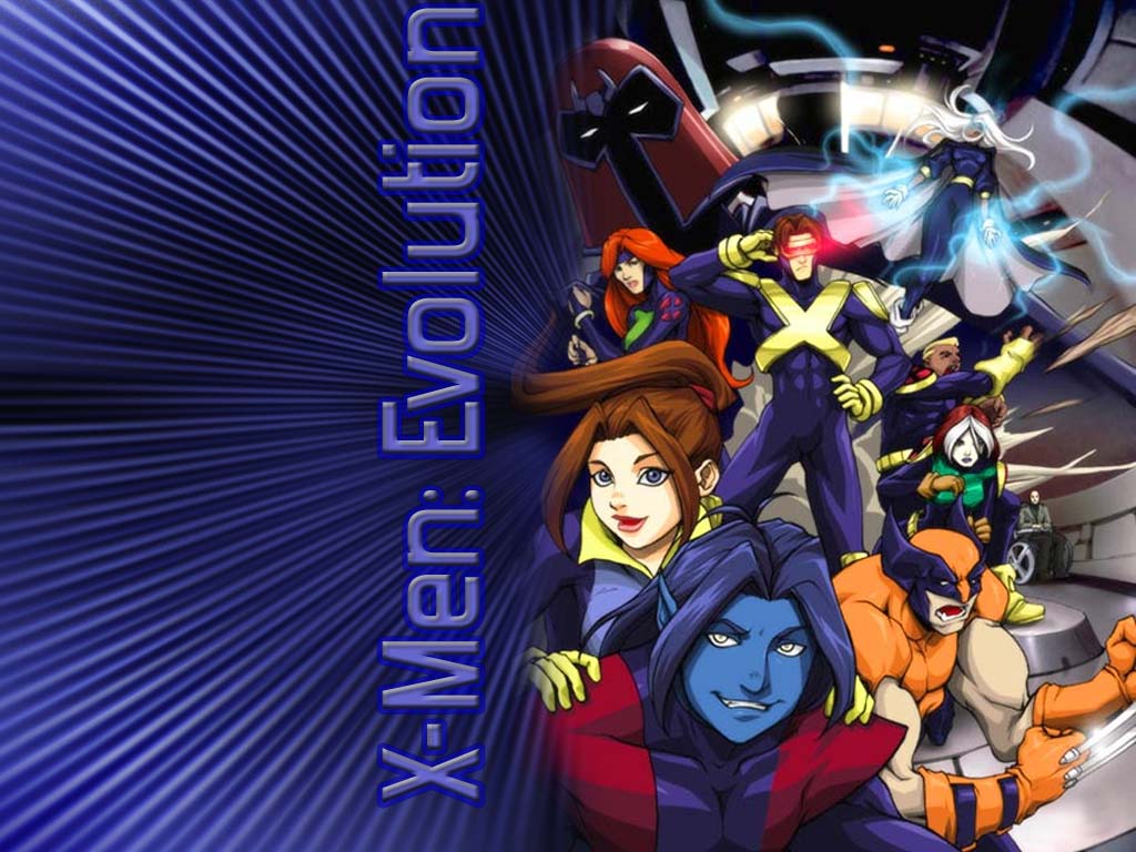 X Men Evolution cartoon wallpaper