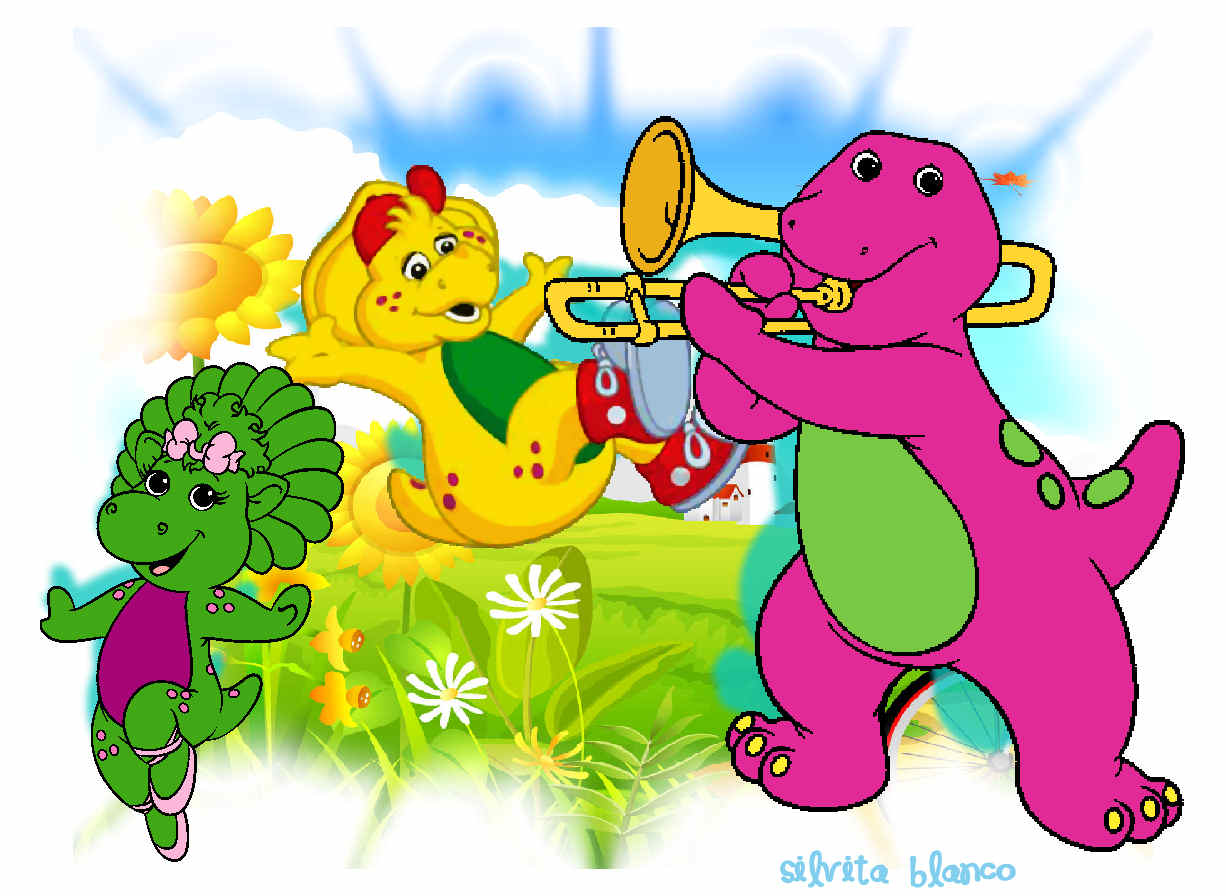 barney and friends cover