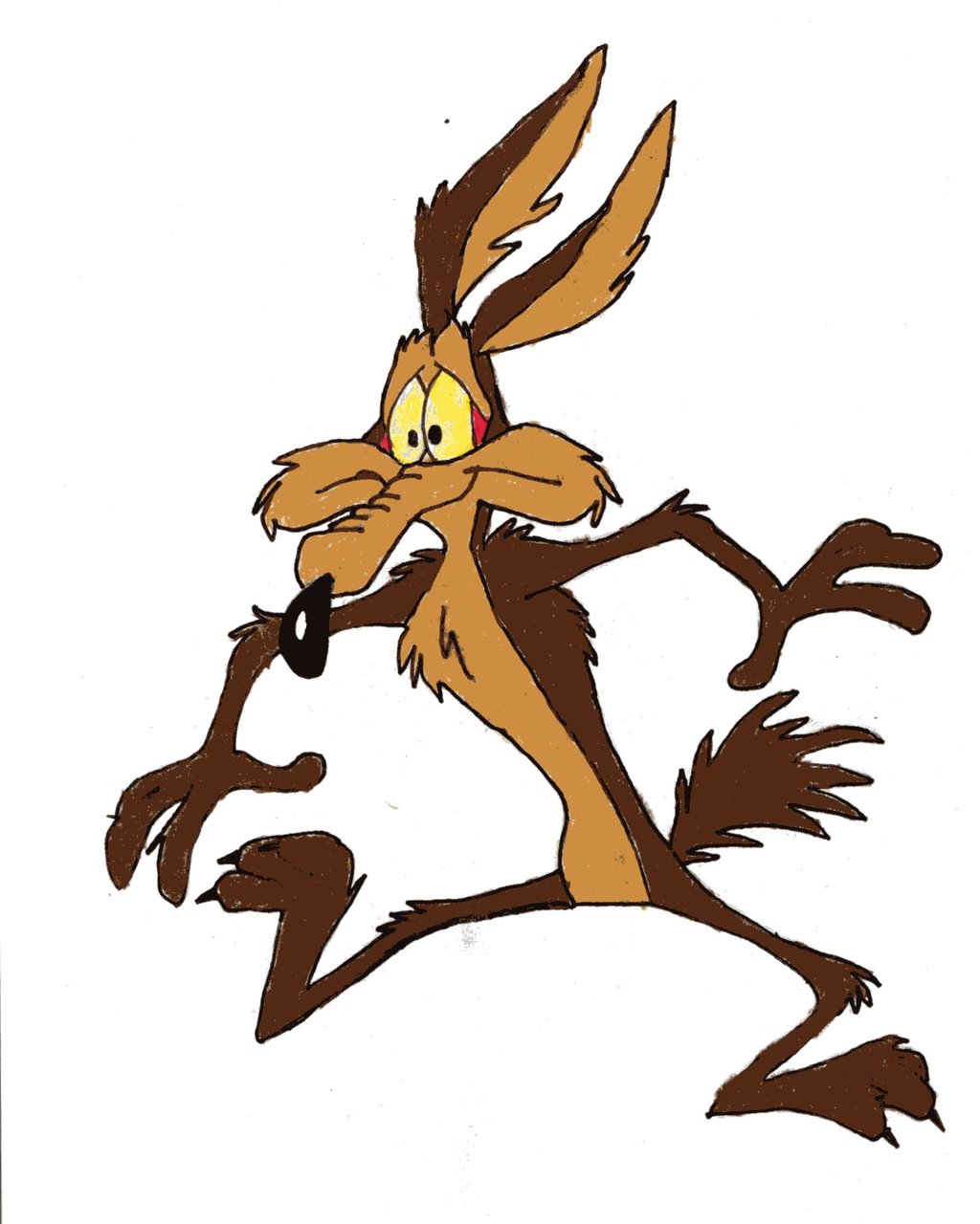 wile coyote background free