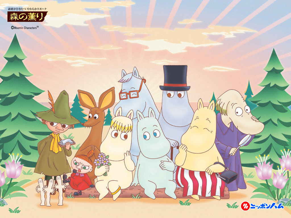 moomin family and friends the moomins
