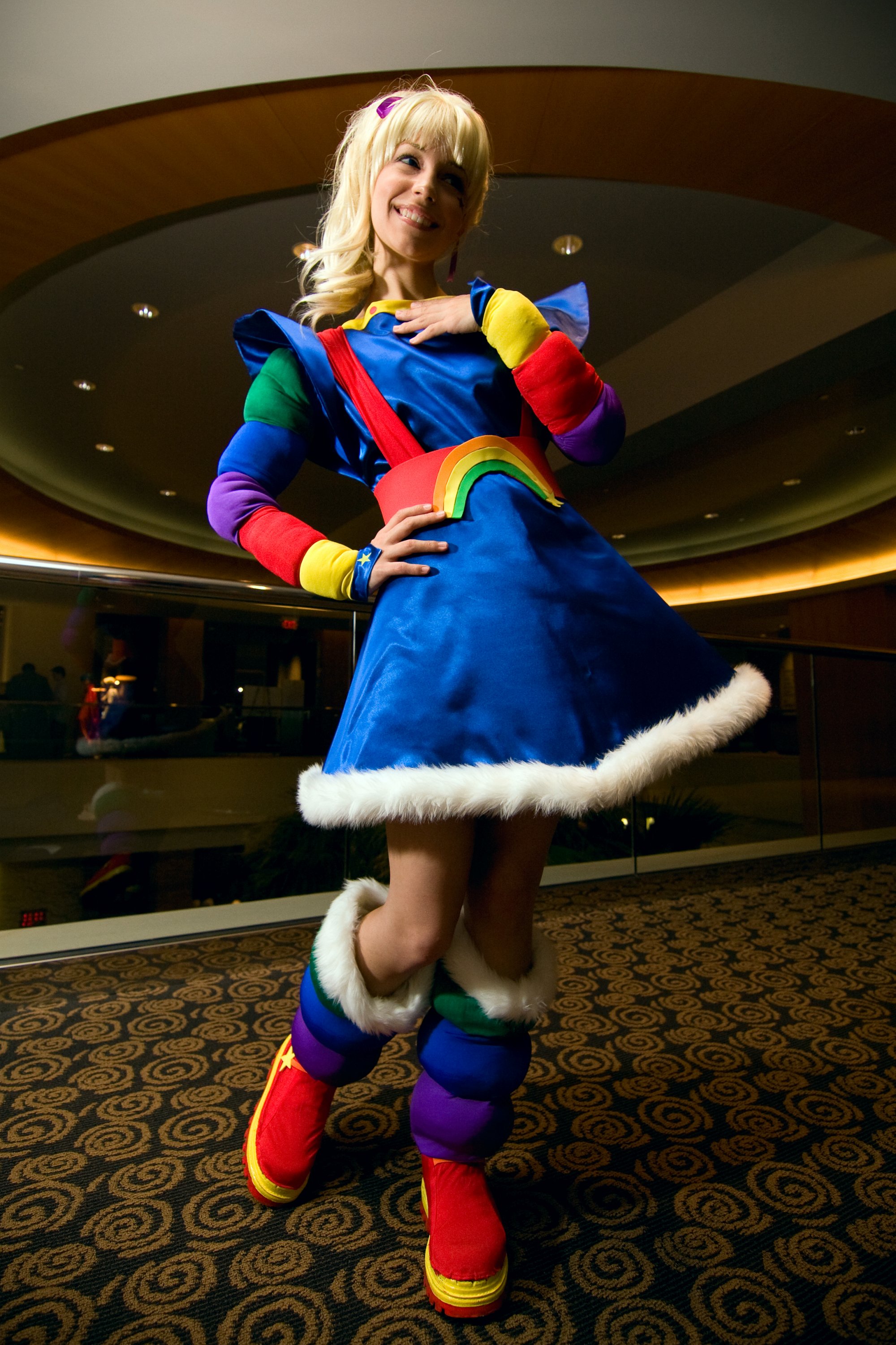 Rainbow Brite cosplay