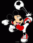 mickey Mouse football