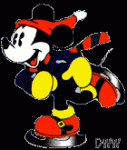 mickey Mouse roller skate