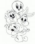 Looney Tunes Characters color