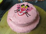 pink panther cake