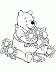 winnie the pooh coloring pages free
