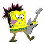 spongebob rocking