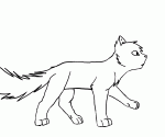 cat walk animation colouring