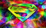 rainbow superman logo