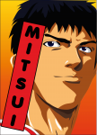 mitsui slam dunk anime
