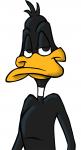 Daffy Duck unhappy