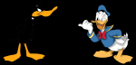daffy duck vs donald duck arena