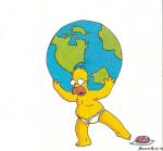 Homer Simpson Globe