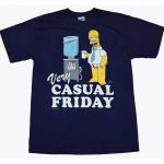 homer simpson very casual friday t shirt