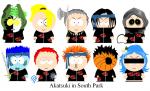 Akatsuki in South Park