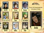 favourite avatar the last airbender characters