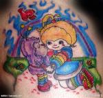 rainbow brite tattoo