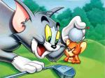 tom and jerry play golf