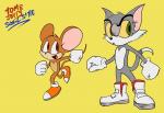 tom and jerry sonic style